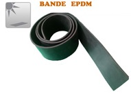 Bande EPDM Noir Largeur 30 MM Epaisseur 3 MM en rouleau de 5