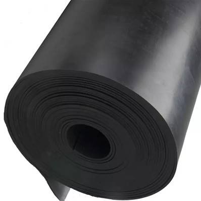 Feuille EPDM (EPDM/SBR) noir Epaisseur 6 mm hauteur 1400 mm