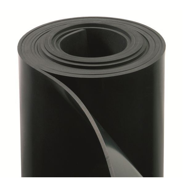 Feuille EPDM (EPDM/SBR) noir Epaisseur 1,5 mm hauteur 1400 mm