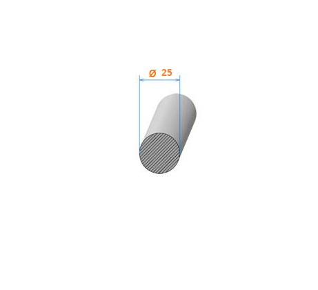 Corde Cellulaire REF CM25 Mousse EPDM-Noir - Ø 25 MM -