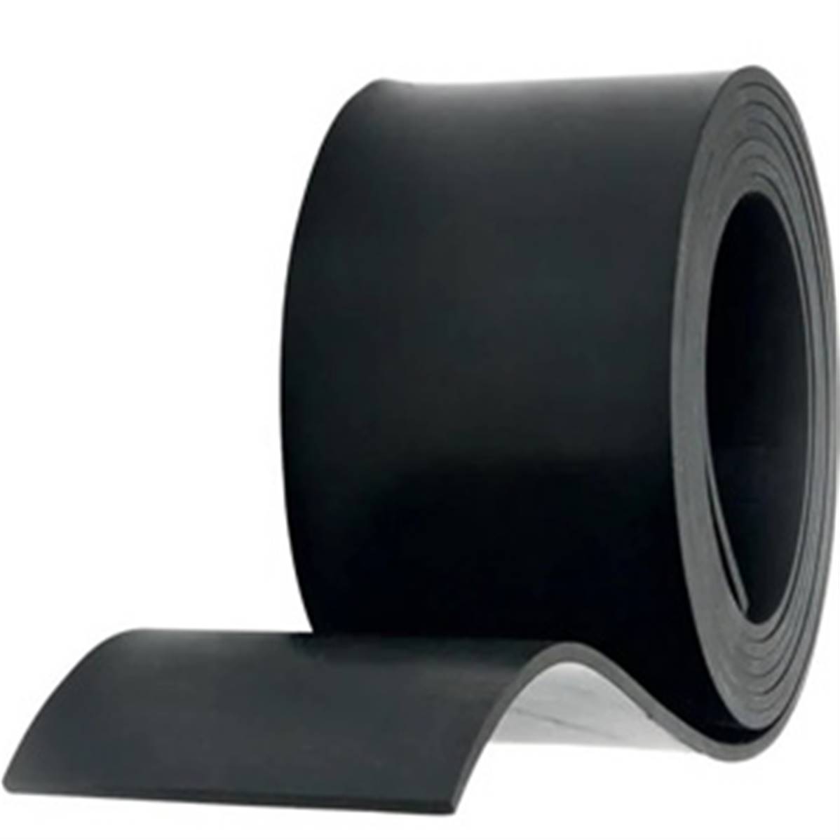 Bande d'étanchéité en caoutchouc silicone noir, largeur 10mm, 15mm