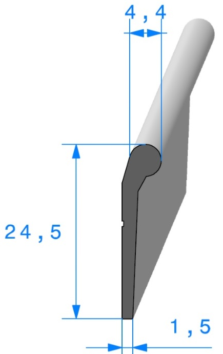 Joint compact bourrelet