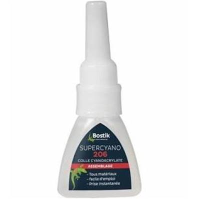 Supercyano 206 - 20 Gr Caoutchouc Plastique