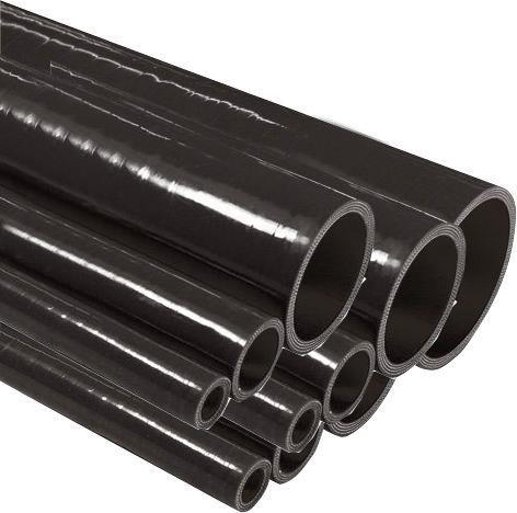 Durite Droite Silicone NOIR-ØInterieur 6-6,5 mm-Longueur 1000 mm