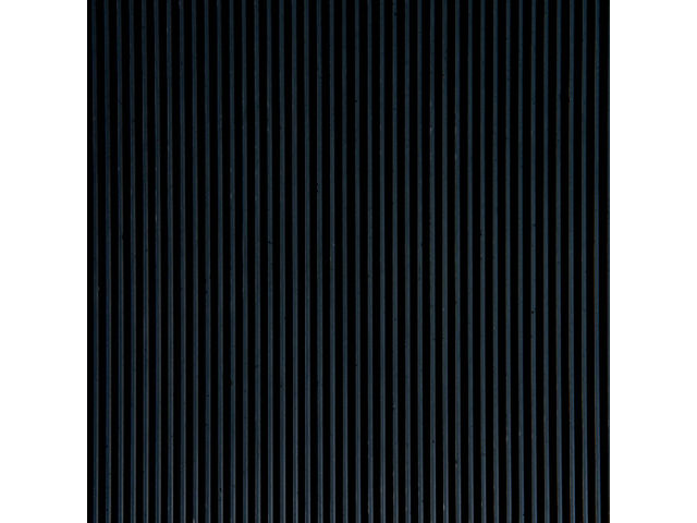 Tapis Strié Standard Noir Épaisseur 3 MM Hauteur 1200 MM