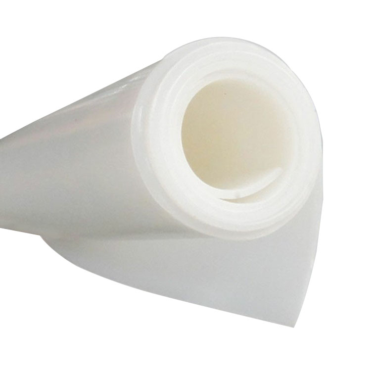 Feuille de silicone (MPQ) translucide Épaisseur 0,5 mm Hauteur 1200 mm